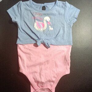 Garanimals 1 piece 24M Pink/Blue "Mommy's Little Princess"